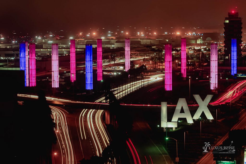 Lufthansa Flug München nach Los Angeles - MUC-LAX - LH452 - Erfahrung Business Class - LAX Airport Landeanflug