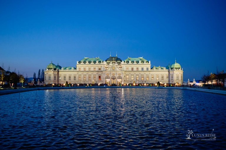 Weihnachtsmarkt Schloss Belvedere in Wien – Eindruck