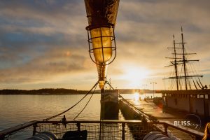 Oslo Sonnenuntergang - Oslo Reisetipp - Fjorde, Opernhaus und Segelschiffe - Reiseblogger in Norwegen - Kreuzfahrt und Bootstour zum Sonnenuntergang