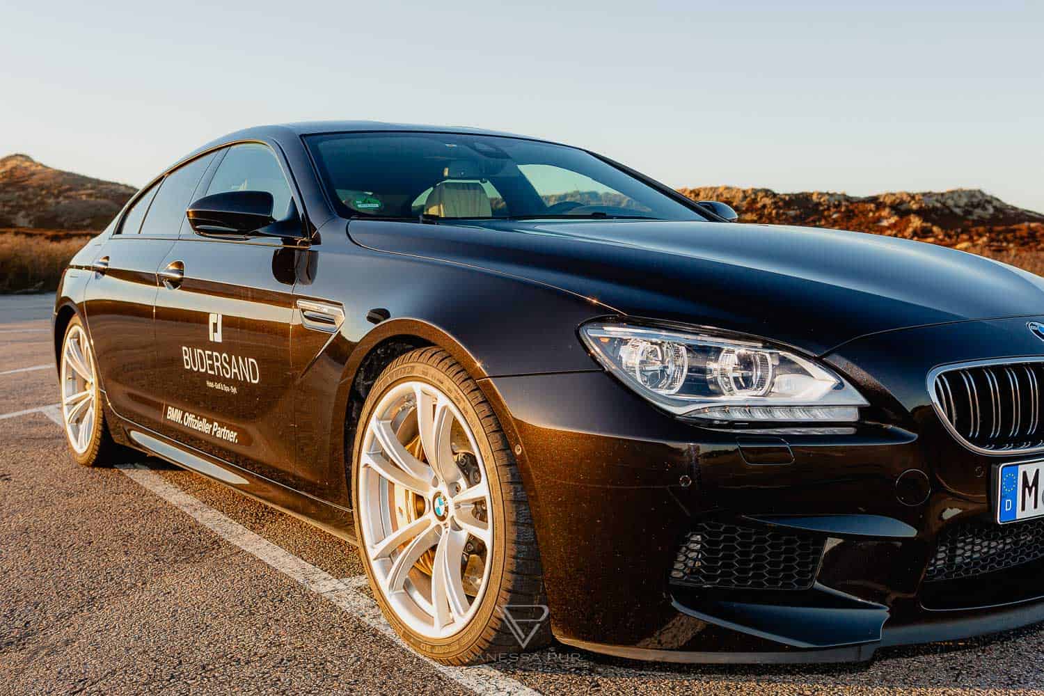 BMW M6 Gran Coupe - Sylt island tour 4 BMW M6 Gran Coupe - Sylt island tour - BMW M6 Driving Experience Sylt - experiences and impressions leather pants, boots, car blog
