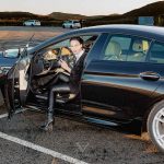 BMW M6 Gran Coupe - Sylt island tour - BMW M6 Driving Experience Sylt - experiences and impressions leather pants, boots, car blog