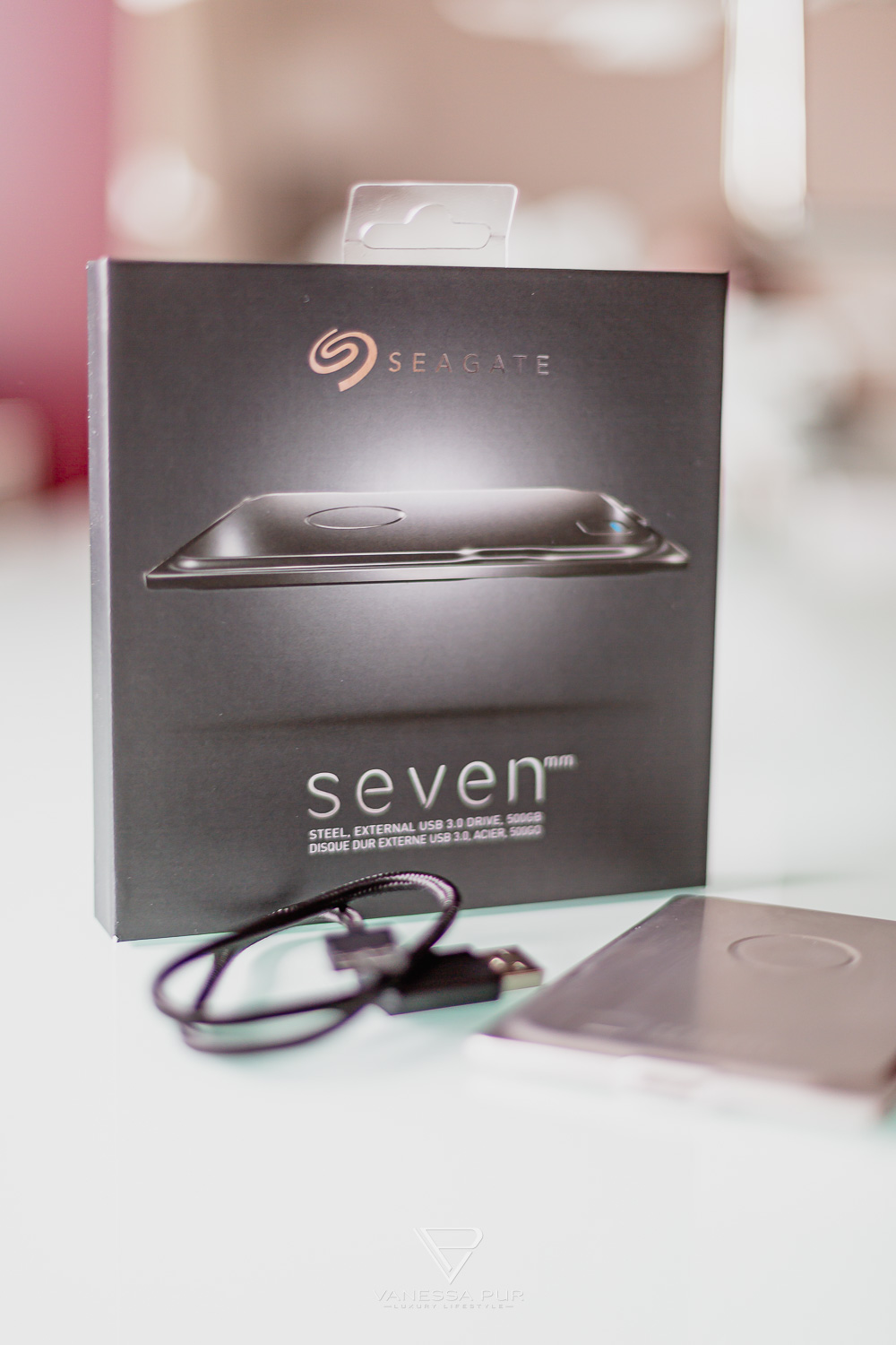 Seagate Seven Festplatte - extrem stabile externe Festplatte für den mobilen Einsatz am Laptop