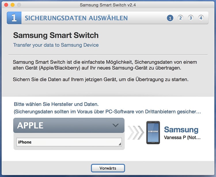 Wechsel von iPhone (iOS) zu Samsung Galaxy (Android) - Wechsel von iPhone IOS zu Android - Samsung, LG, Huawei - Tipps