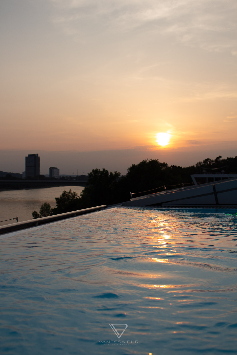 Kameha Spa Powerhouse Infinity Pool - at Kameha Grand Hotel Bonn - Wellness Spa and Recreation