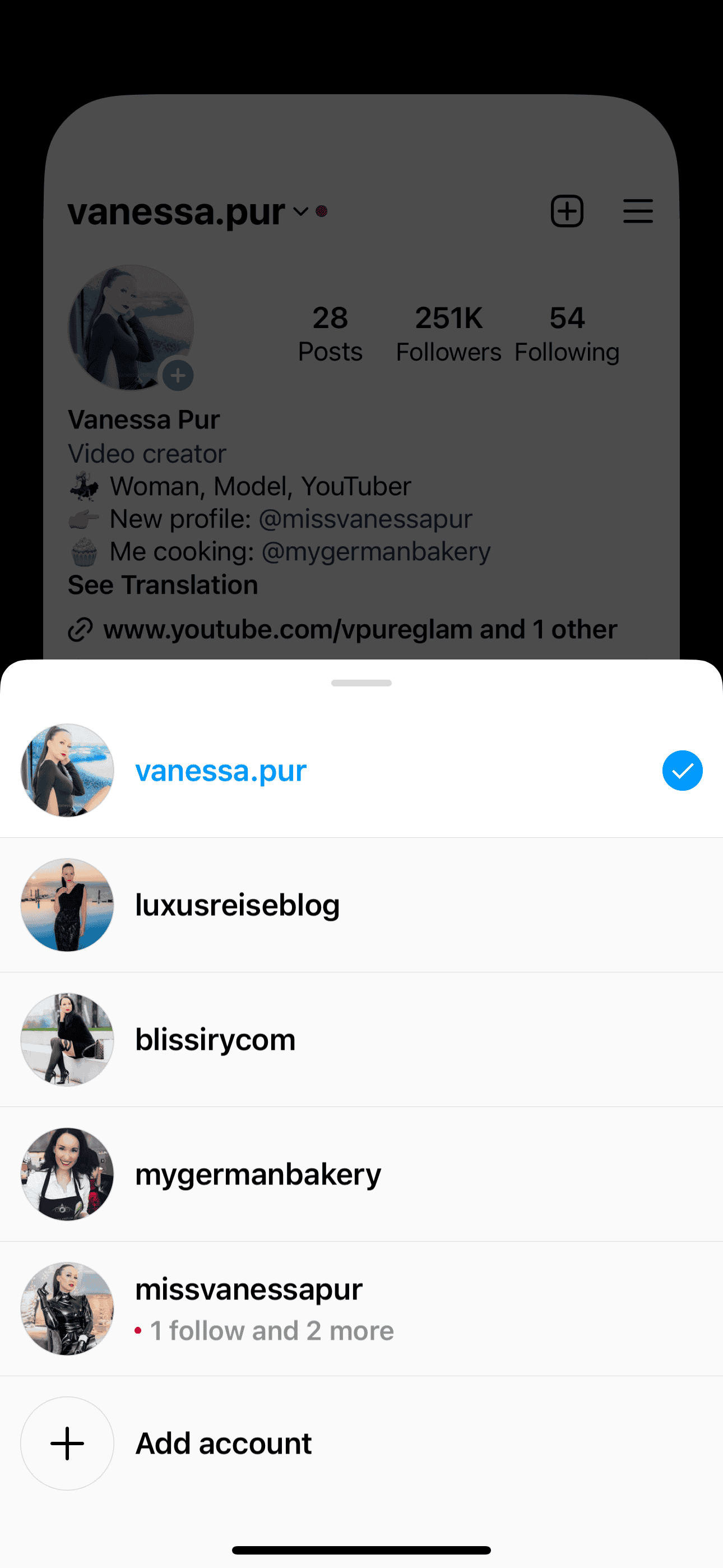 Bei Instagram mehrere Profile und Accounts gleichzeitig nutzen - Anleitung 2 Bei Instagram mehrere Profile und Accounts gleichzeitig nutzen - Anleitung