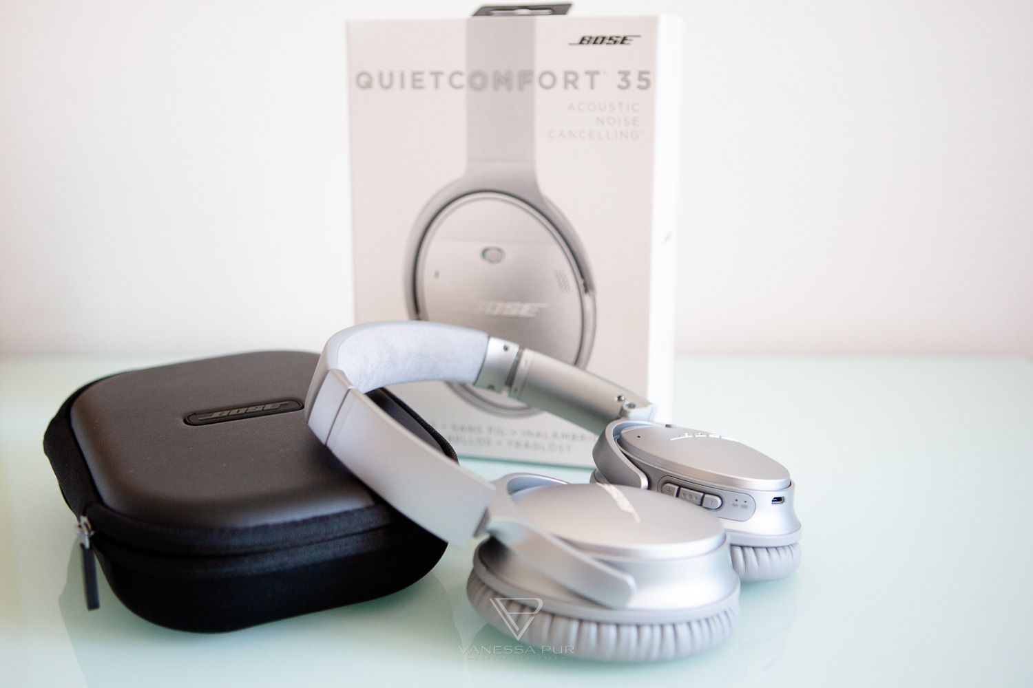 BOSE QUIET COMFORT QC35 - Noise cancelling - Review - Tech blog - Tech blogger - Headset - Music, video, television - Bluetooth headphones in review