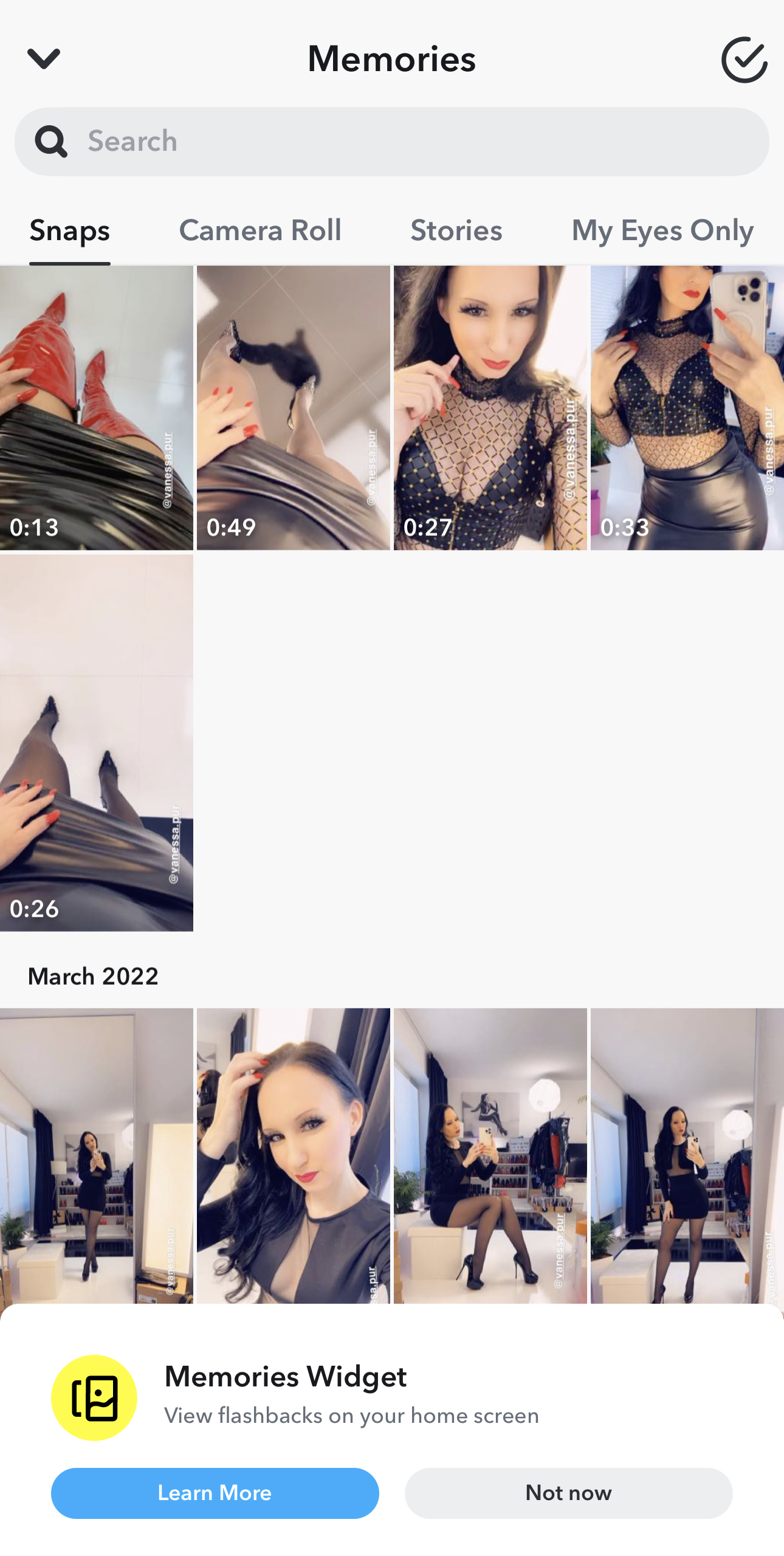 Snapchat Memories tutorial - How does Snapchat Memories work?