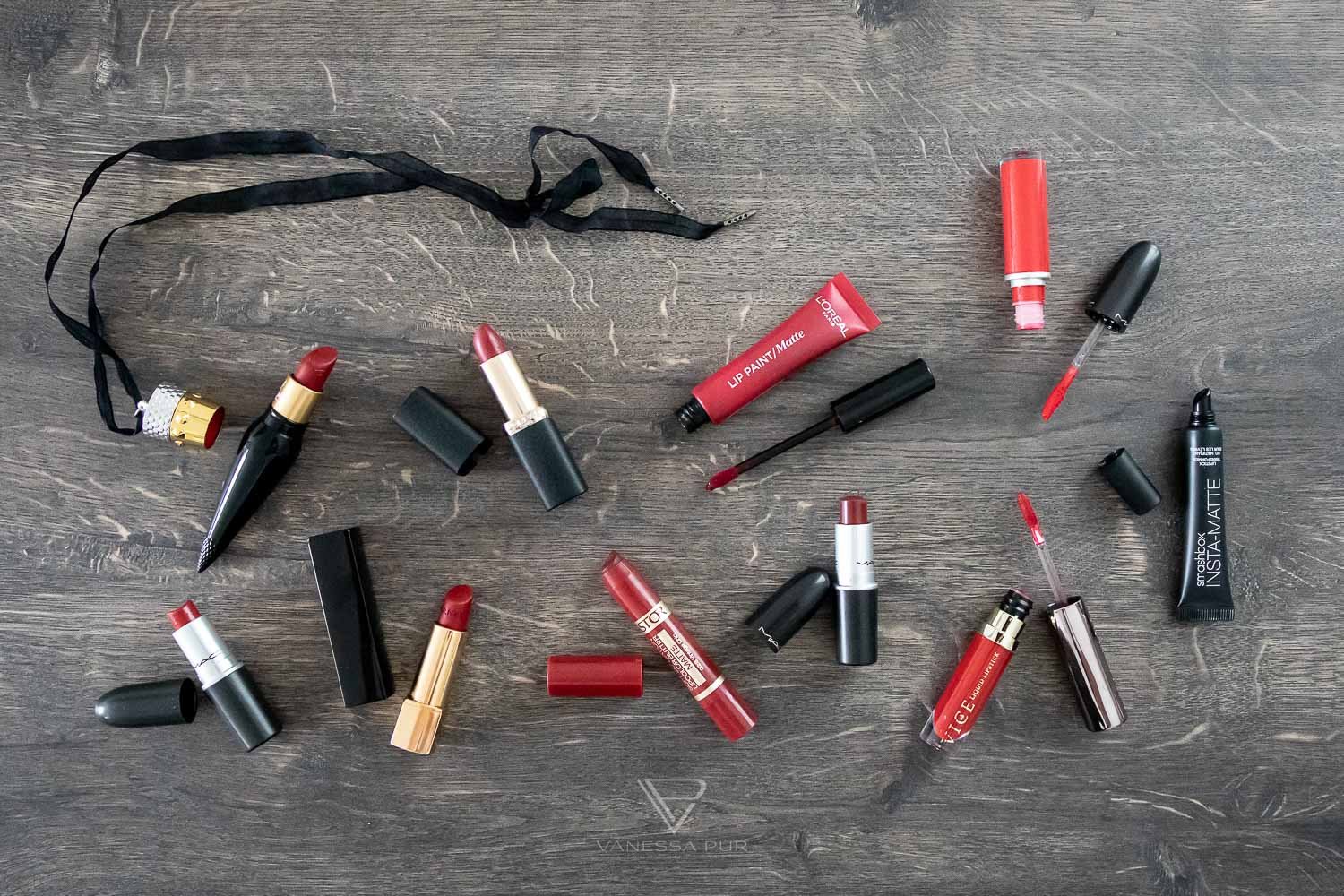 Red lipsticks - best matte colors for red lips 7 Red lipsticks - best matte colors for red lips - Red matte lipsticks - best matte colors for red lips - top 5 red lipsticks in test from MAC, Louboutin to Chanel