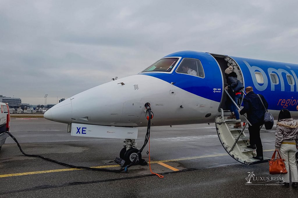 Flybmi Airlines - Erfahrung von München nach Brünn - Embraer Jet