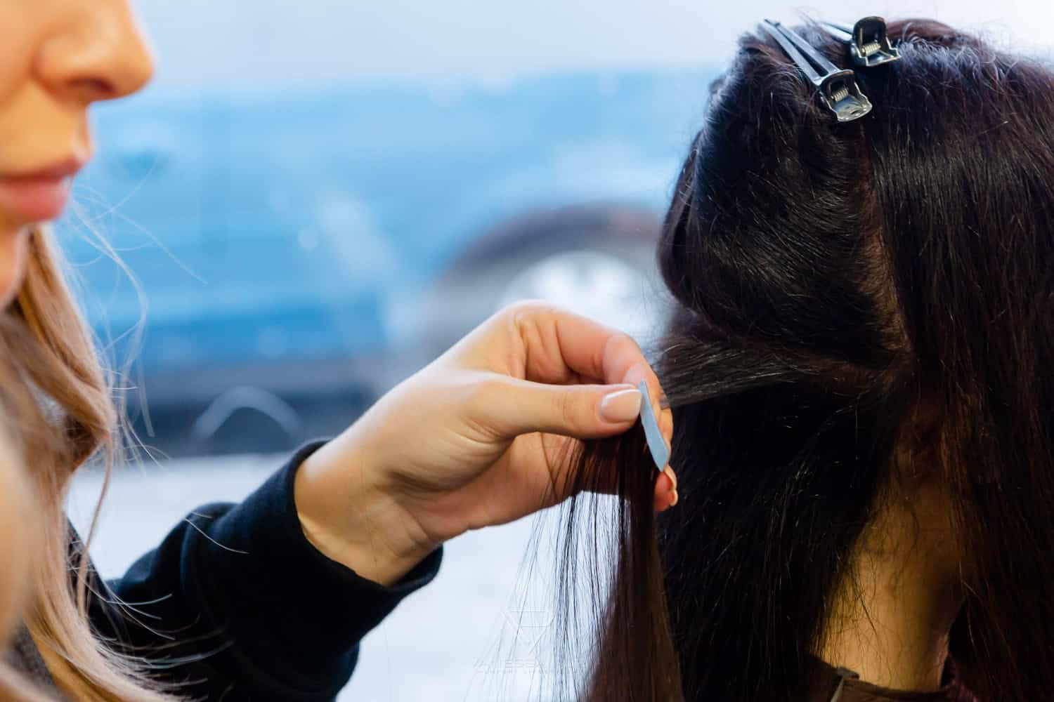 Tape Extensions Experience - Comparison with Bondings 8 Tape Extensions Experience - Comparison with Bondings - Hair Extension - Extensions - Tapes, Bondings or Clips - Which method is good? How much do hair extensions cost? Where can you get hair extensions done? Who is the best hairdresser? What are the disadvantages of hair extensions