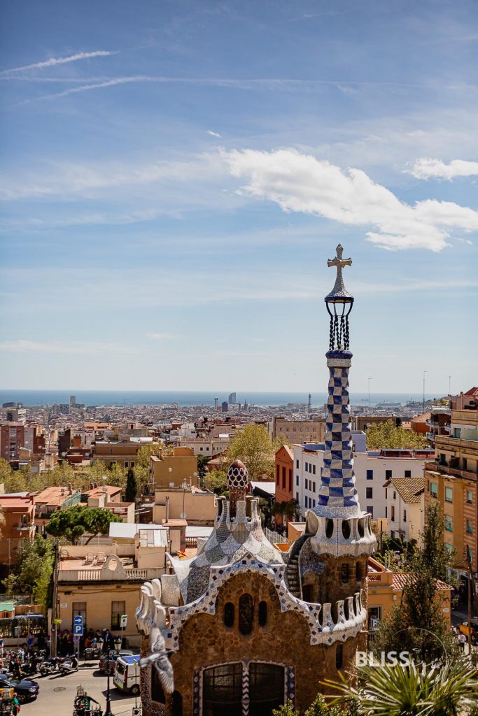 Gaudi Park in Barcelona - Park Güell - Sehenswürdigkeiten Barcelona - Gaudi Park Barcelona - Parc Guell - Sehenswürdigkeiten und Reisetipps - Eindrücke und Aussicht