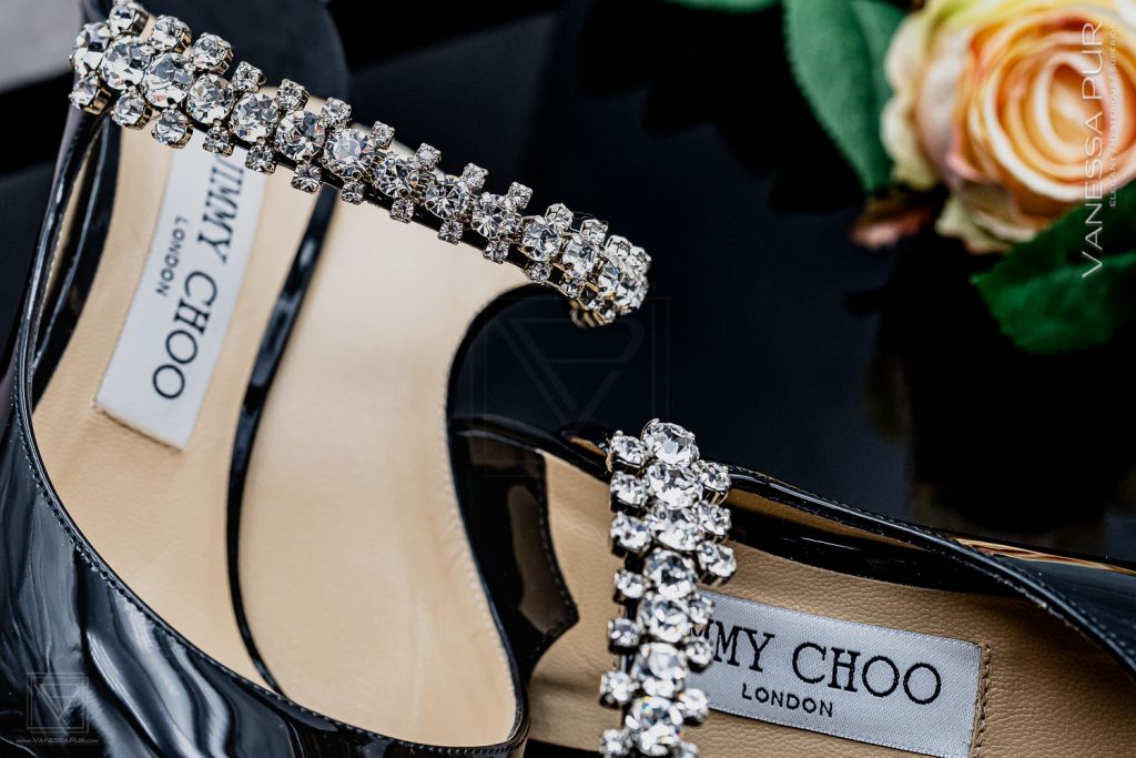 Jimmy Choo Bing 100 - Mules High Heels 10cm - Experience with Jimmy Choo Bing 100 Mules High Heels 10cm in patent with glittering crystal strap. Heel Height, Running, Unboxing, Shopping Tip