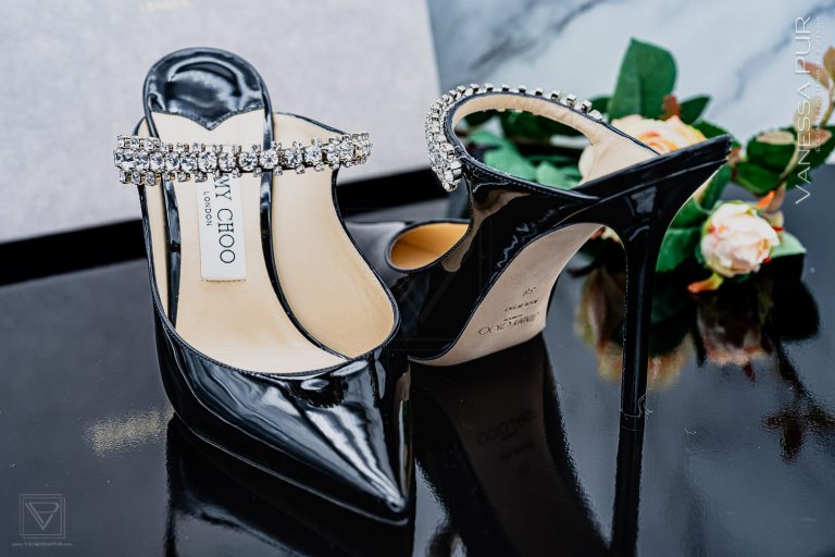 Jimmy Choo Bing 100 - Mules High Heels 10cm - Experience with Jimmy Choo Bing 100 Mules High Heels 10cm in patent with glittering crystal strap. Heel Height, Running, Unboxing, Shopping Tip