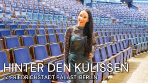 Leder Kleid Outfit – Backstage beim Friedrichstadt Palast Berlin