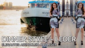 Business Leder Kleid – für den perfekten Sommer Abend mit High Heels
