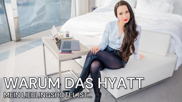 High Heels mit Lederhose oder Jumpsuit – Hyatt Regency Düsseldorf Hotel Room Tour