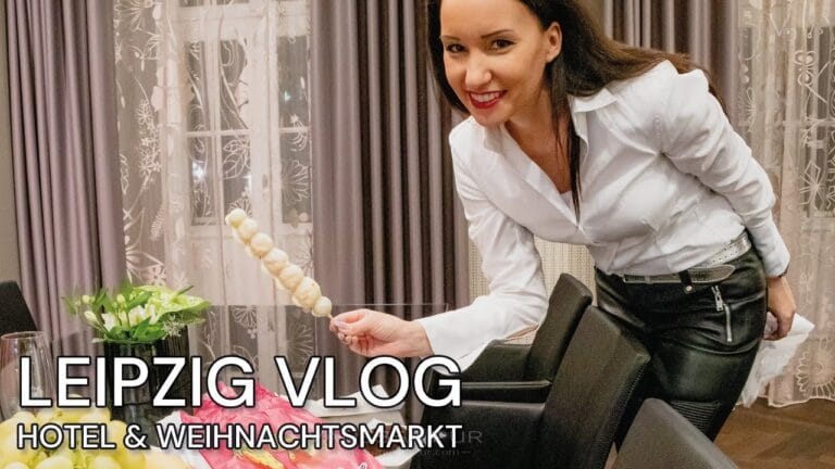 Leipzig Vlog – Hotel Fürstenhof und Weihnachtsmarkt Geheimtipps