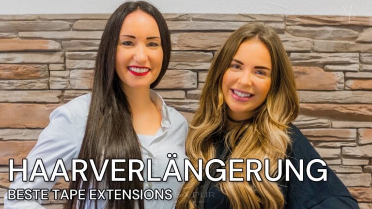 Tape Extensions sind die Beste Haarverlängerung für lange Haare
